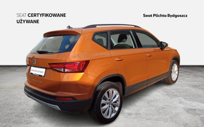 Seat Ateca cena 84900 przebieg: 68298, rok produkcji 2019 z Bydgoszcz małe 667